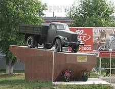 Studebaker flatbed truck Studebaker US-6 FSC ANTYK ZABYTEK ZSRR