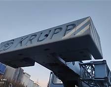 Krupp mobile crane counterweight Contrapesos KRUPP KMK 2025 TODO TERRENO 4X4X4 2642 KMK 2025 TODO TERRENO 4X4X4