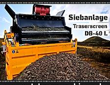 DB Engineering Traserscreen DB-40L Siebanlage | Flachdecksieb | Siebbox | Galabau | 1360kg