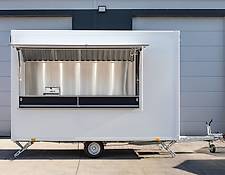 BANNERT vending trailer IMBISS, Food Truck, Handlowa, Gastronomiczna