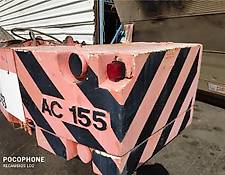 Demag mobile crane counterweight AC 155 TRACCIÓN 6X6X6 2529 AC 155 TRACCIÓN 6X6X6