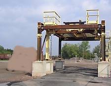 Schmitz-Cargobull Wechselcontainer-Entladestation