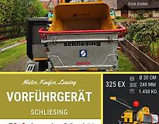 Schliesing 325EX 45PS Schliesing Häcksler 20cm Vorführer Leasing ab 629 €